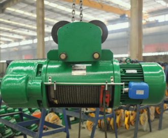 CD1型鋼絲繩電動葫蘆組成部件有12個